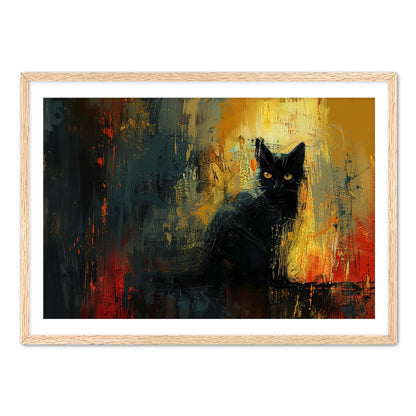 Unamused Cat  Wall Art