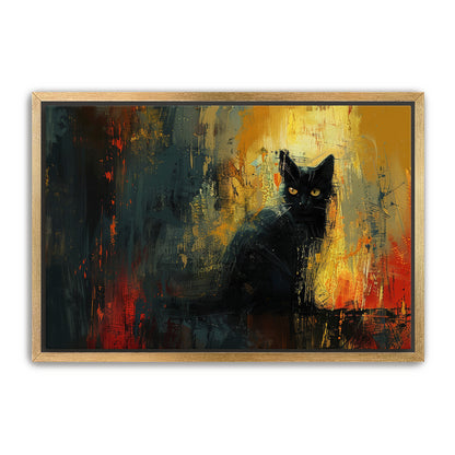 Unamused Cat  Wall Art