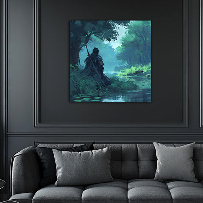 Upstream Sorrow  Wall Art