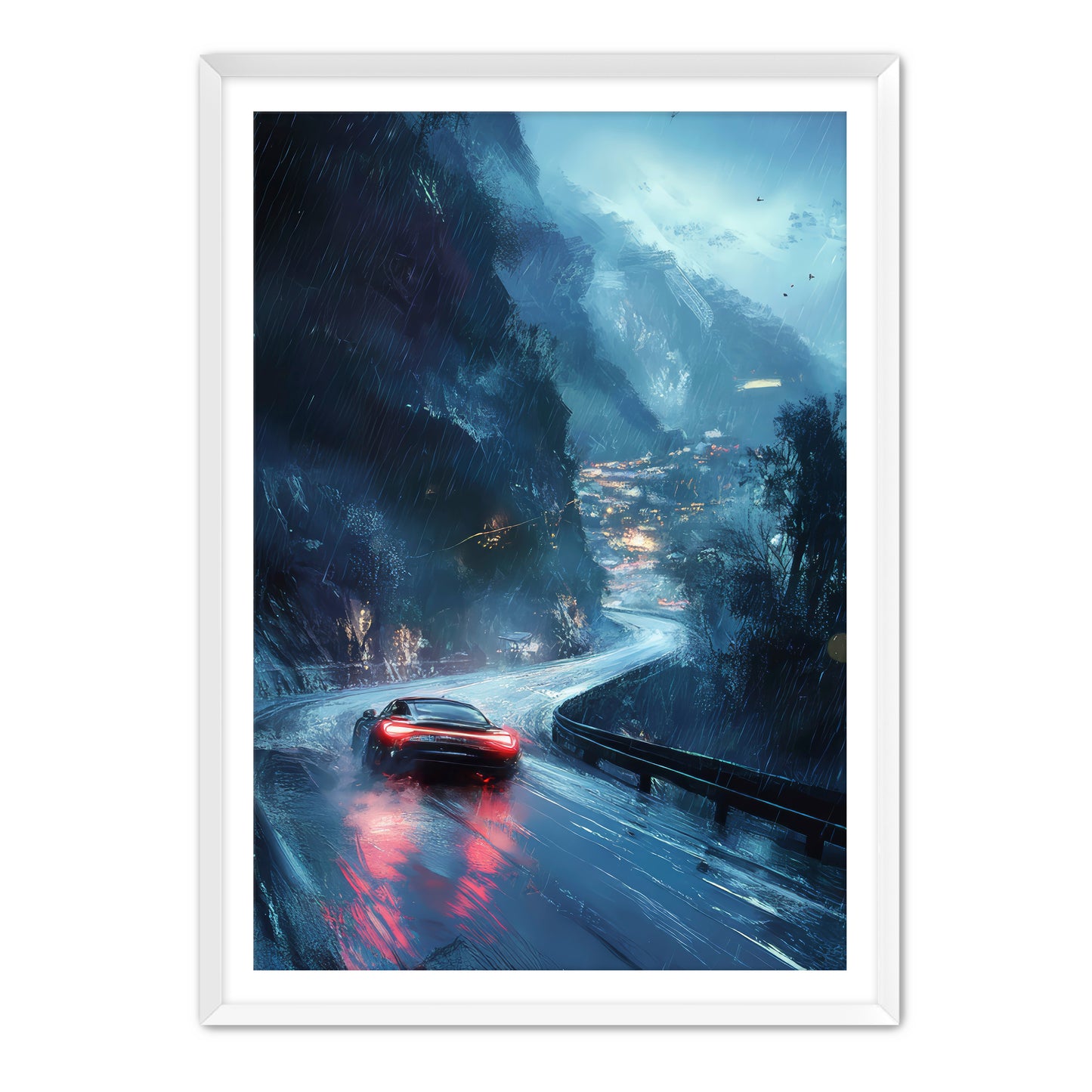 Valley Road  Wall Art
