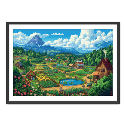 Valley of Dew  Wall Art