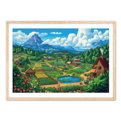 Valley of Dew  Wall Art