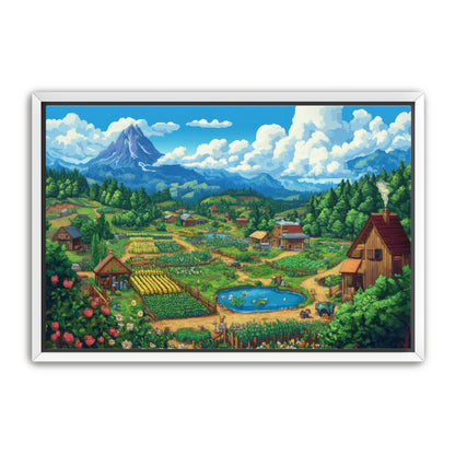 Valley of Dew  Wall Art