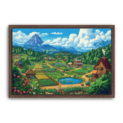 Valley of Dew  Wall Art