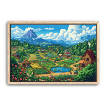 Valley of Dew  Wall Art