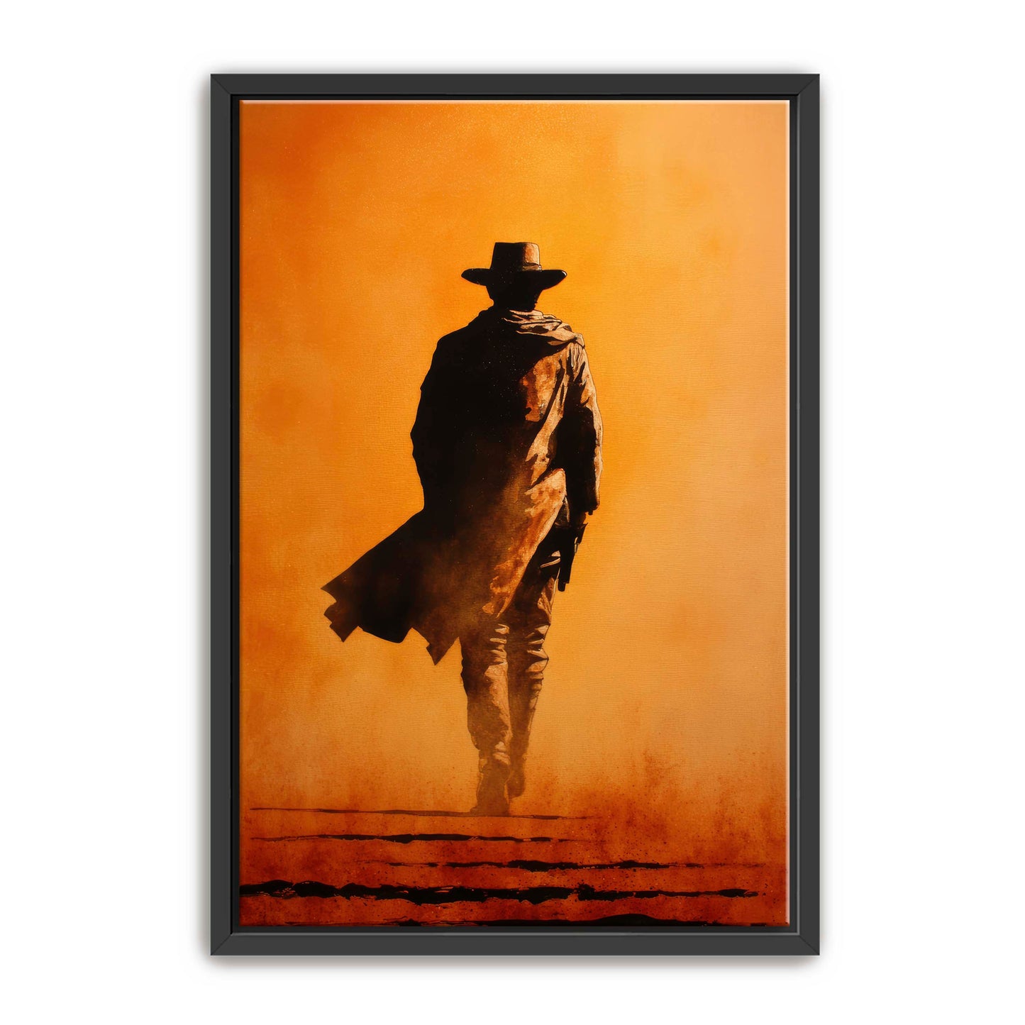 Lone Cowboy Wall Art