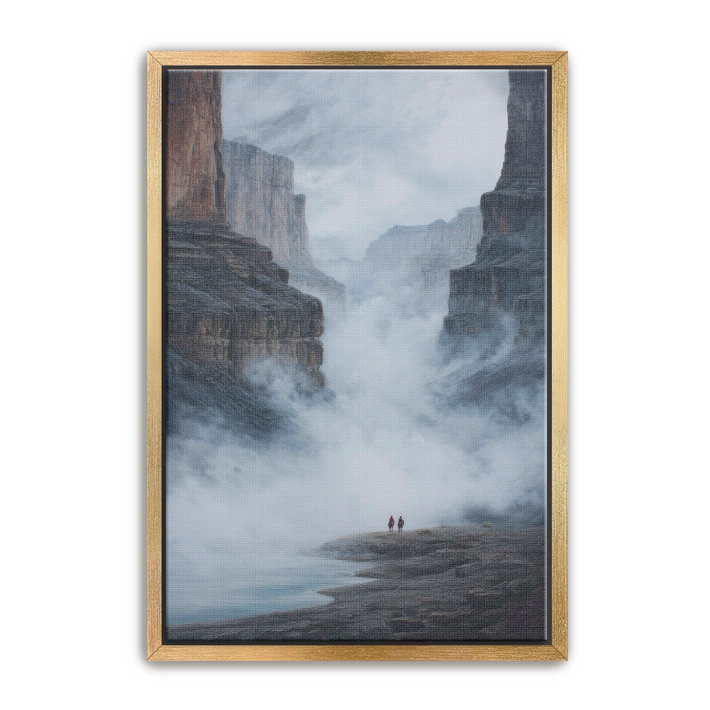Cowboys in Canyon Wall Art