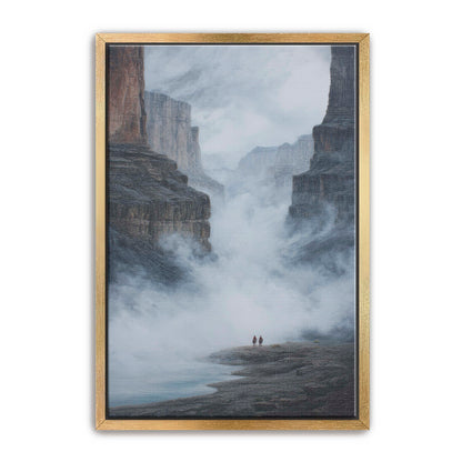 Cowboys in Canyon Wall Art