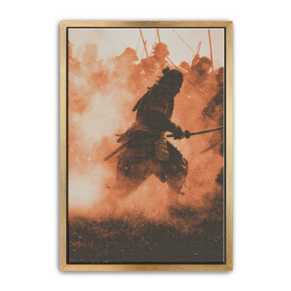 Running Samurai Wall Art