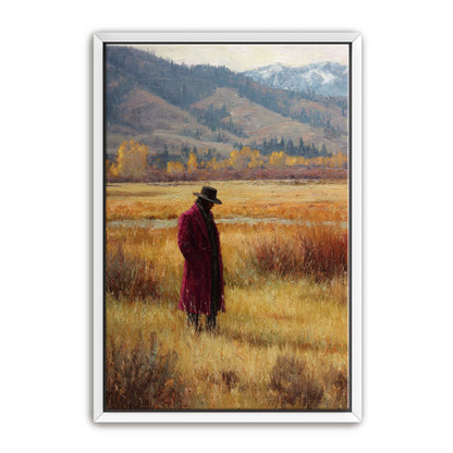 Rich Cowboy in Meadow Wall Art