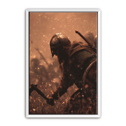 Viking and Axe Wall Art
