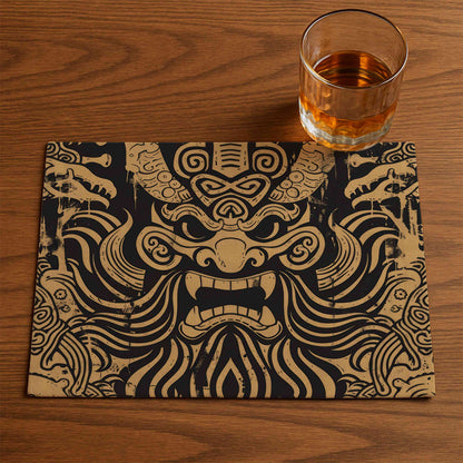 Vibrant Mask Design Placemat