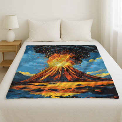 Volcano Exploding Blanket
