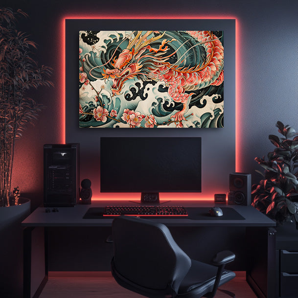 Wave and Tremble  Wall Art