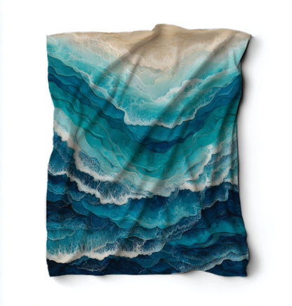 Waves From Above Blanket