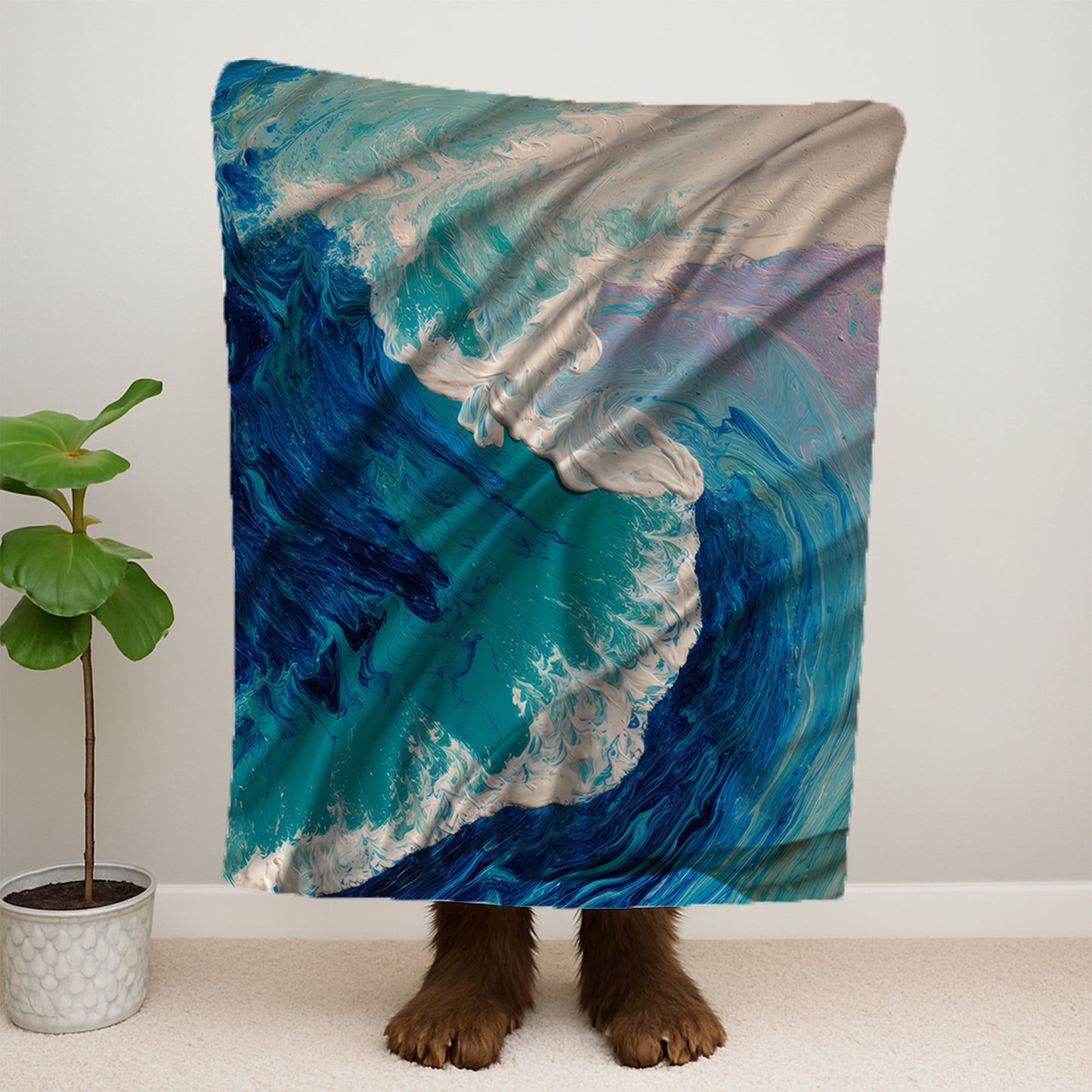 Waves Pattern Blanket