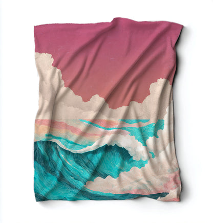 Waves Printed Blanket