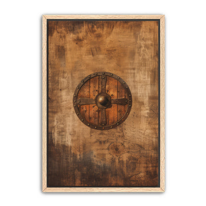 Wooden Shield  Wall Art