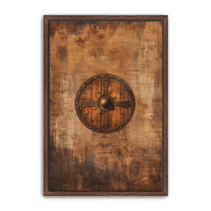 Wooden Shield  Wall Art