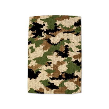 Woodland Camo Fabric Hand Towel
