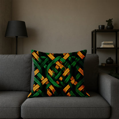 Woven Harmony Pillow