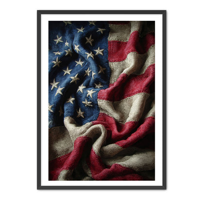 Woven Stars And Stripes Wall Art