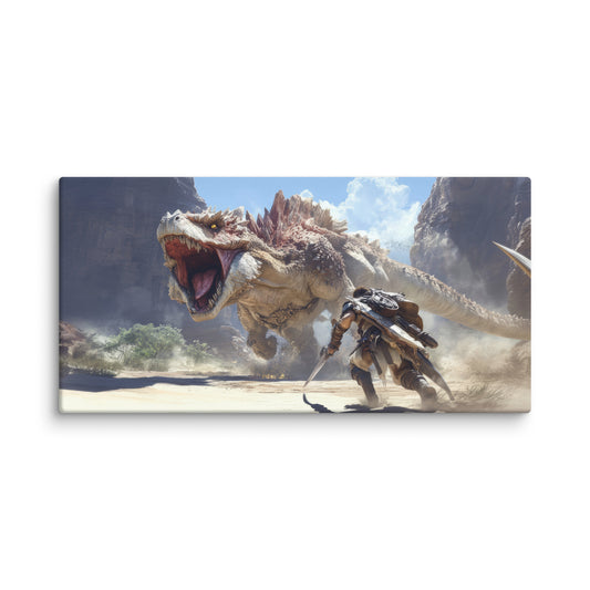 Dinosaur Hunt  Wall Art