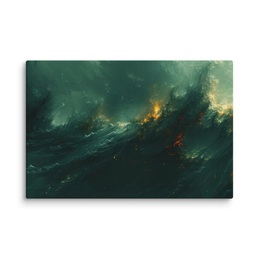 Slanted Storm  Wall Art