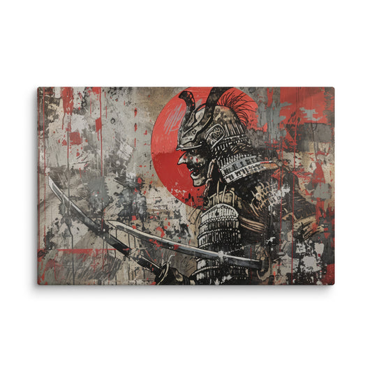 Skull Samurai  Wall Art