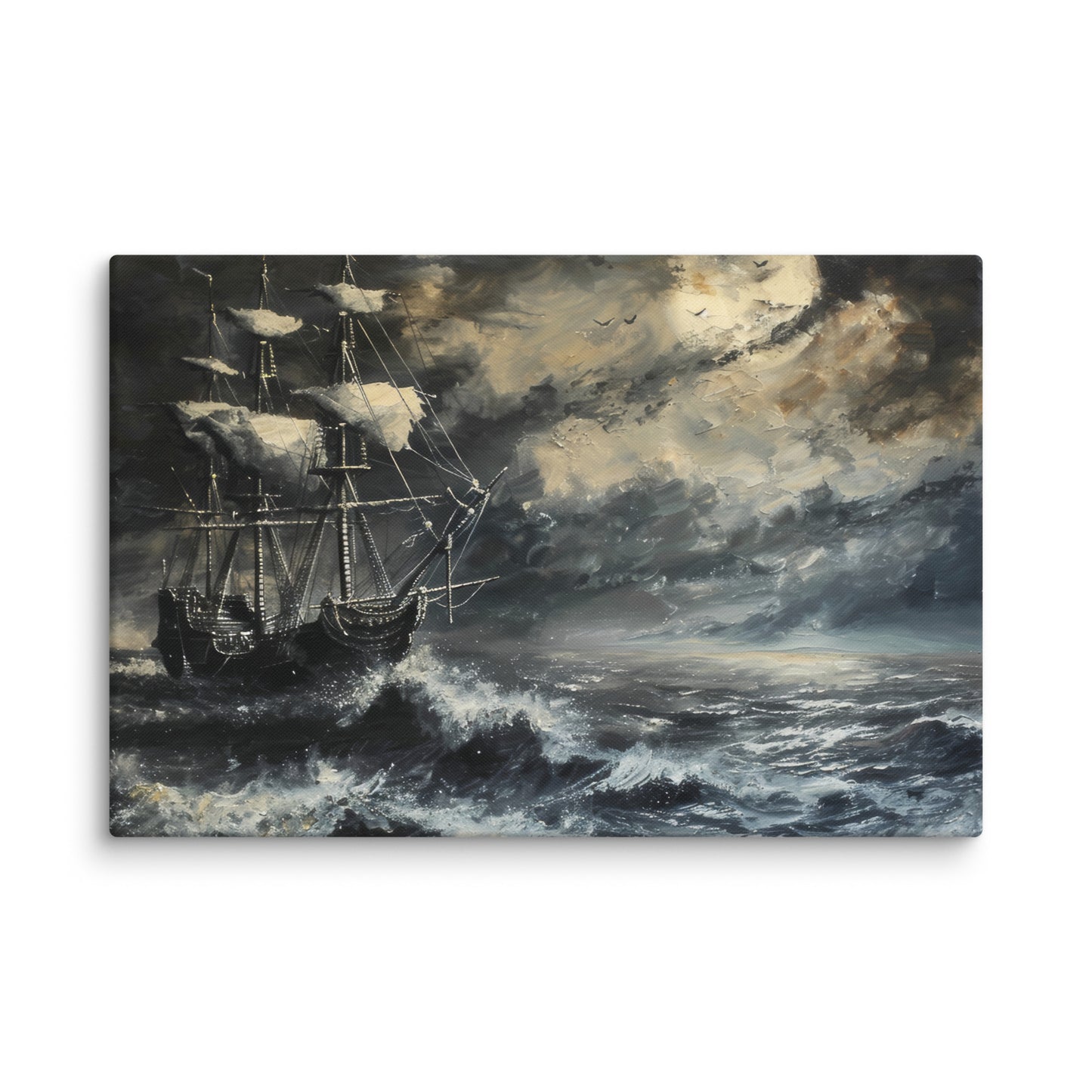 Moon and Morrow  Wall Art