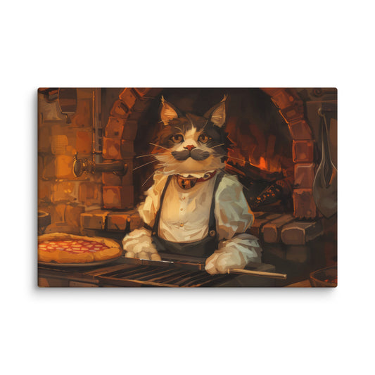 Pizza and Paws  Wall Art