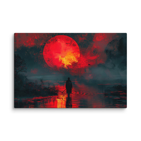 Griv Moon  Wall Art