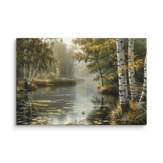 Birch and Brook  Wall Art