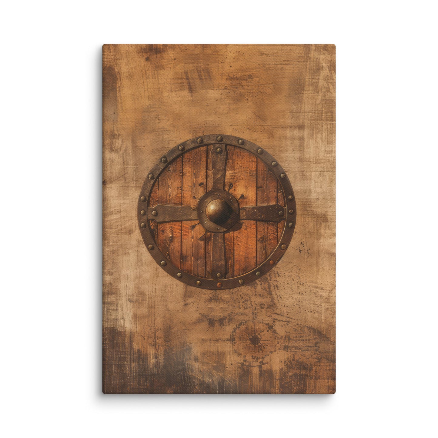 Wooden Shield  Wall Art