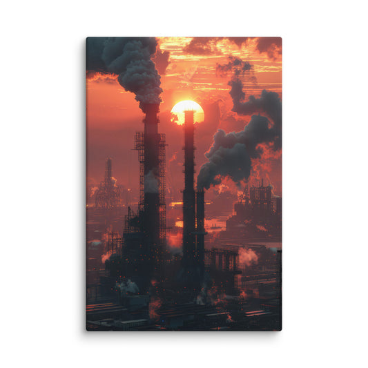 Steam and Sorrow  Wall Art