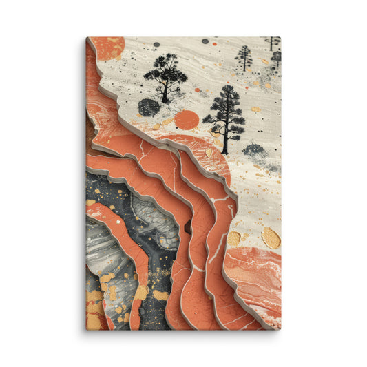 Ridge and Steps  Wall Art