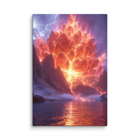 Lava Bloom  Wall Art