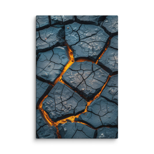 Cracks and Brimstone  Wall Art