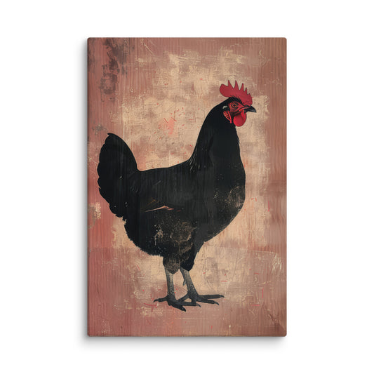Chicken Dat Way  Wall Art