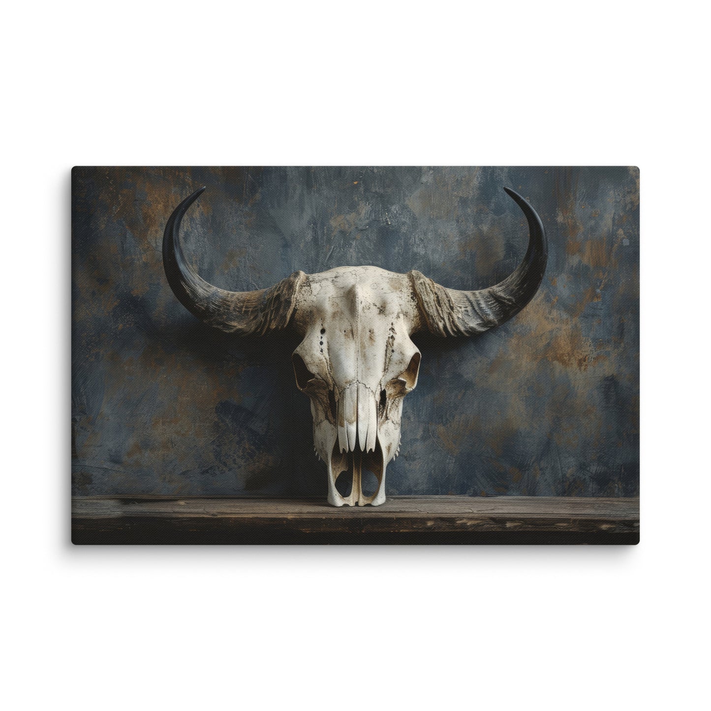 Gothic Bison Skull  Wall Art