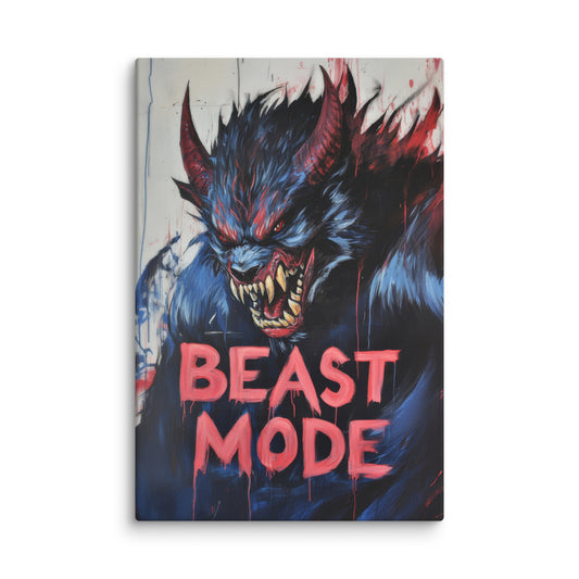 Beast Mode 3  Wall Art