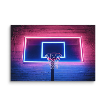Neon Backboard 2  Wall Art