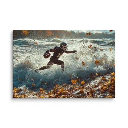 Football Shore  Wall Art