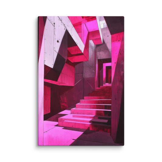 Pink Steps  Wall Art
