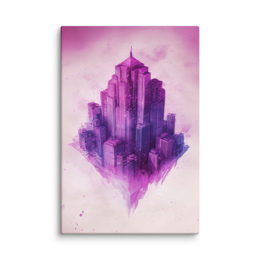 City in the Sky  Wall Art