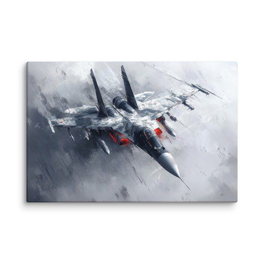 Silent Airstrike  Wall Art