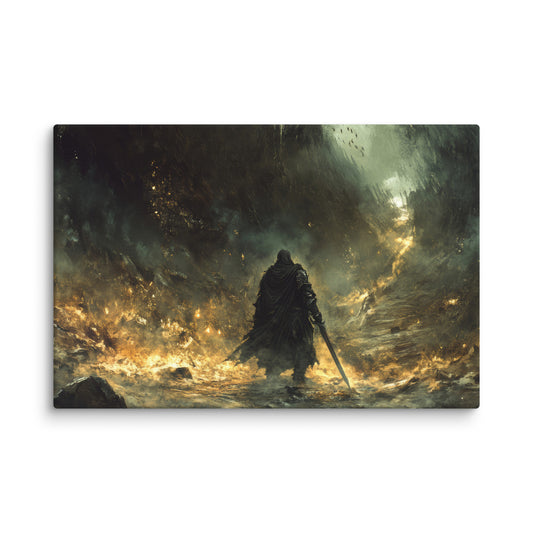 Golden Death  Wall Art