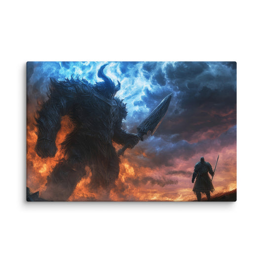The Harder They Fall  Wall Art