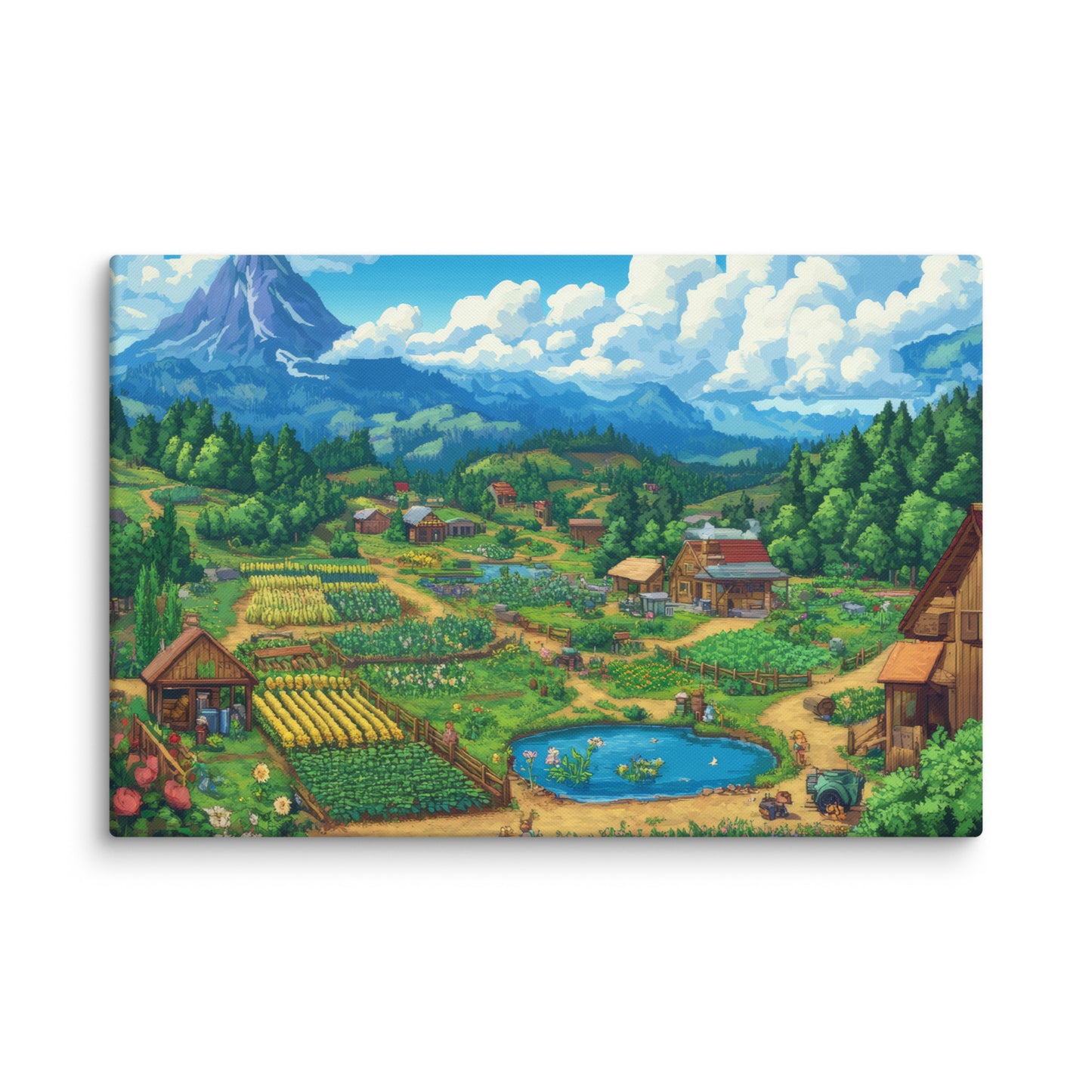 Valley of Dew  Wall Art