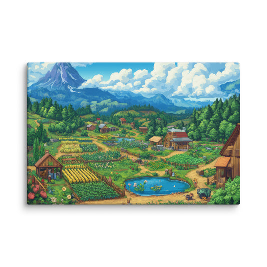 Valley of Dew  Wall Art